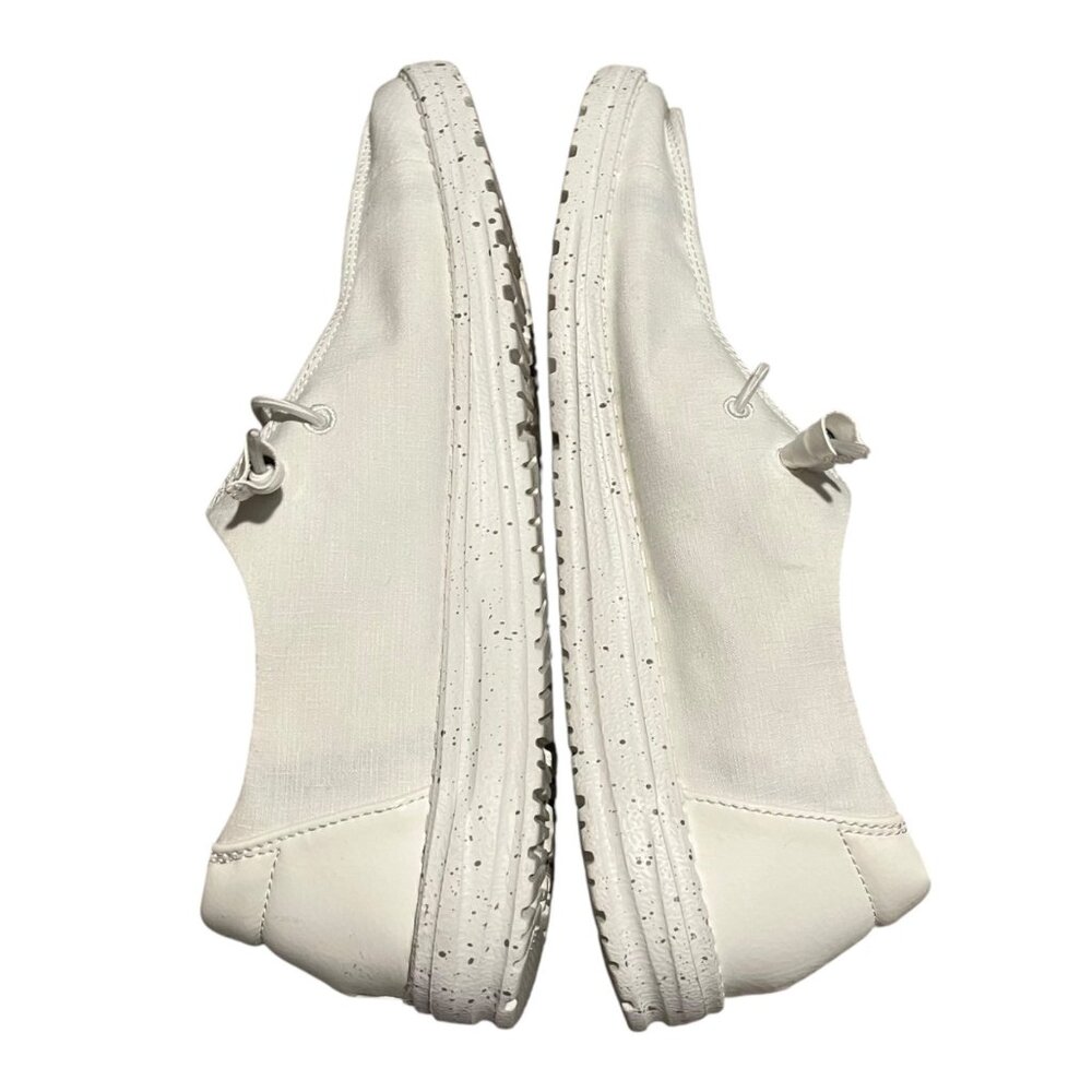 Hey Dude‎ Wendy Shoe Coconut Milk Women's 10 White Casual Comfy Loafers Summer - Picture 6 of 9